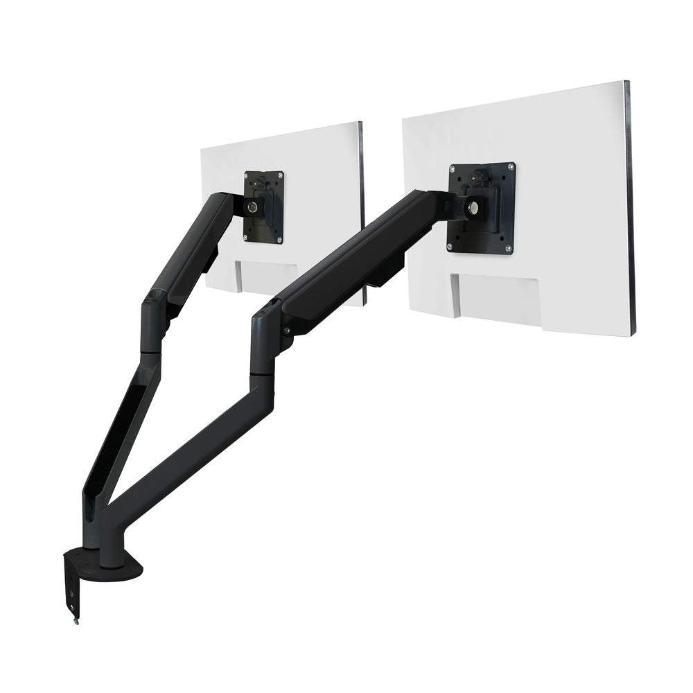 bras double écrans noir KQUEO