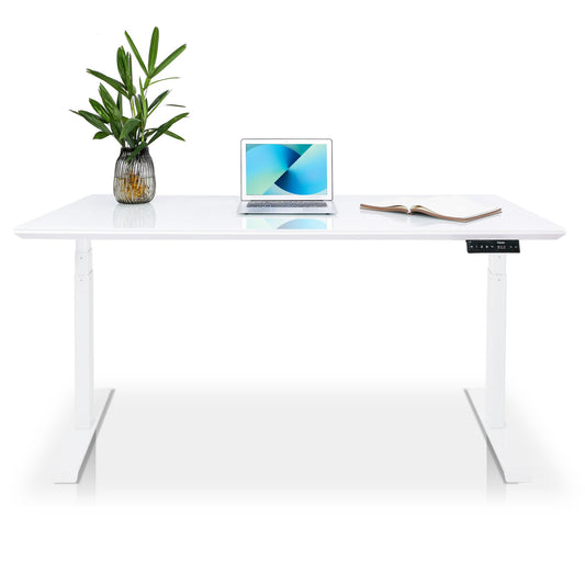 Bureau assis debout avec plateau en verre - DYNAMIC EXECUTIVE 160