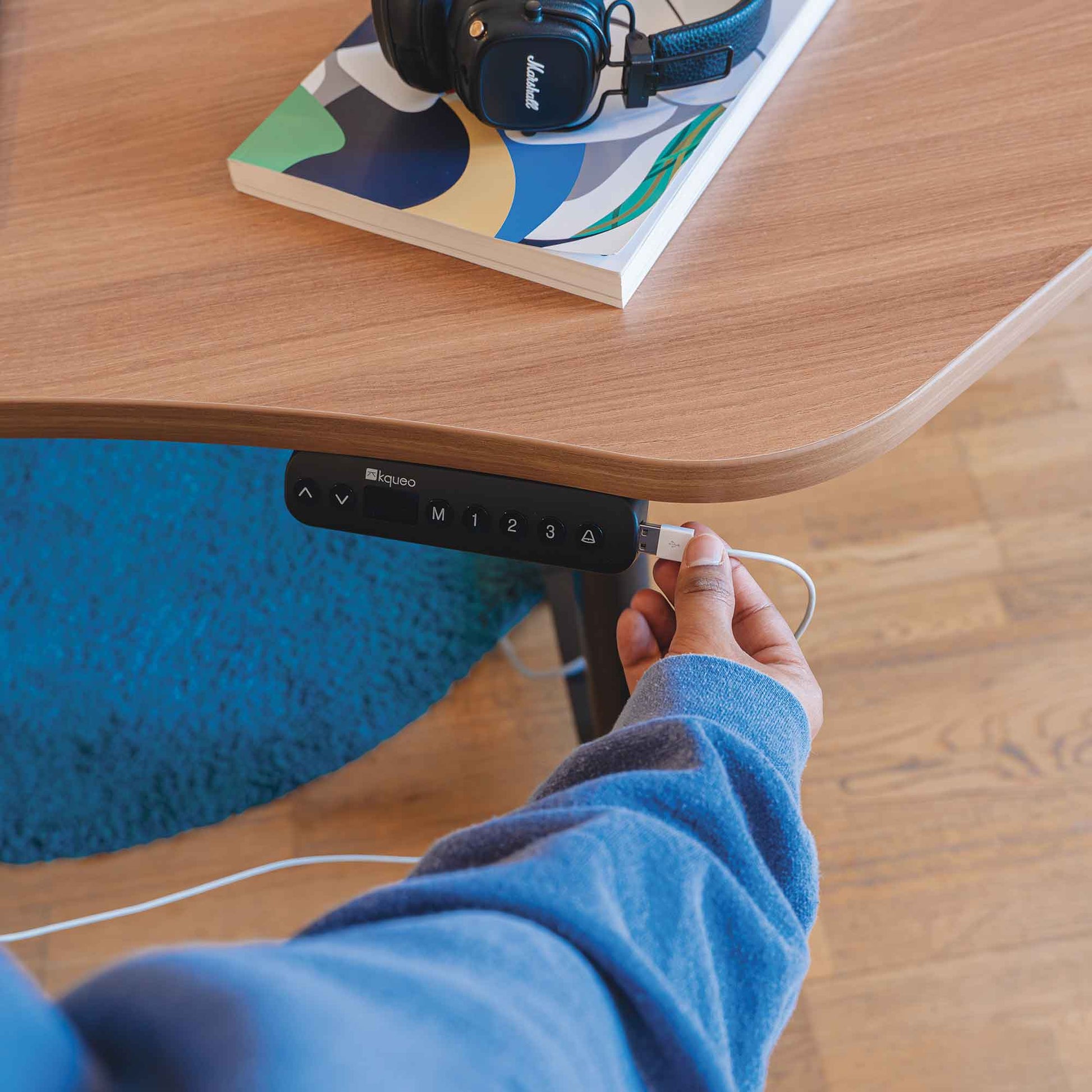 bureau assis debout DYNAMIC CIRCLE CURVE_ambiance