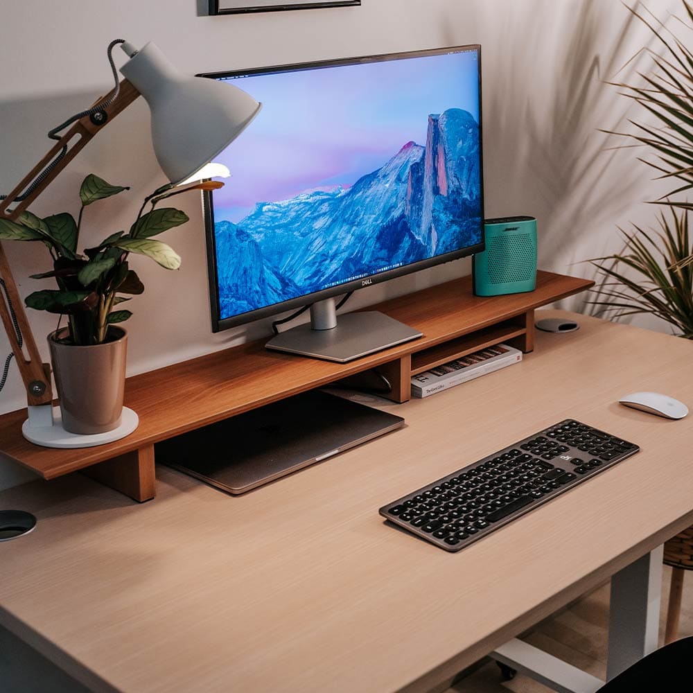 tablette support d'écran KQUEO_ambiance